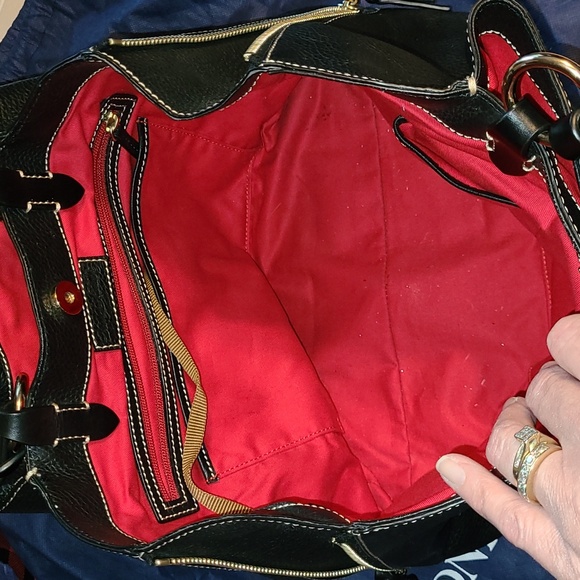 Dooney & Bourke Black LARGE Tote.  Pre-loved. - Picture 12 of 16